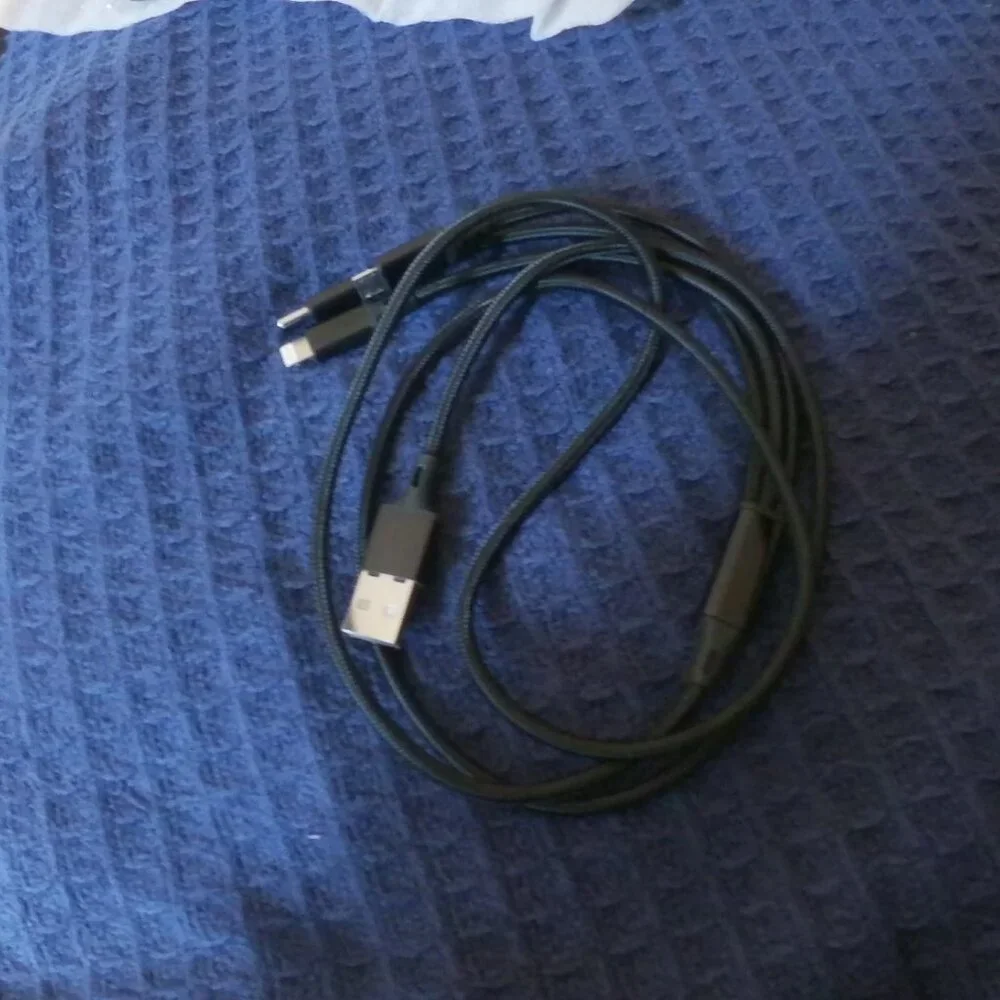 3in1 - Fast USB Charging Cable Universal Multi Function Cell Phone Charger Cord