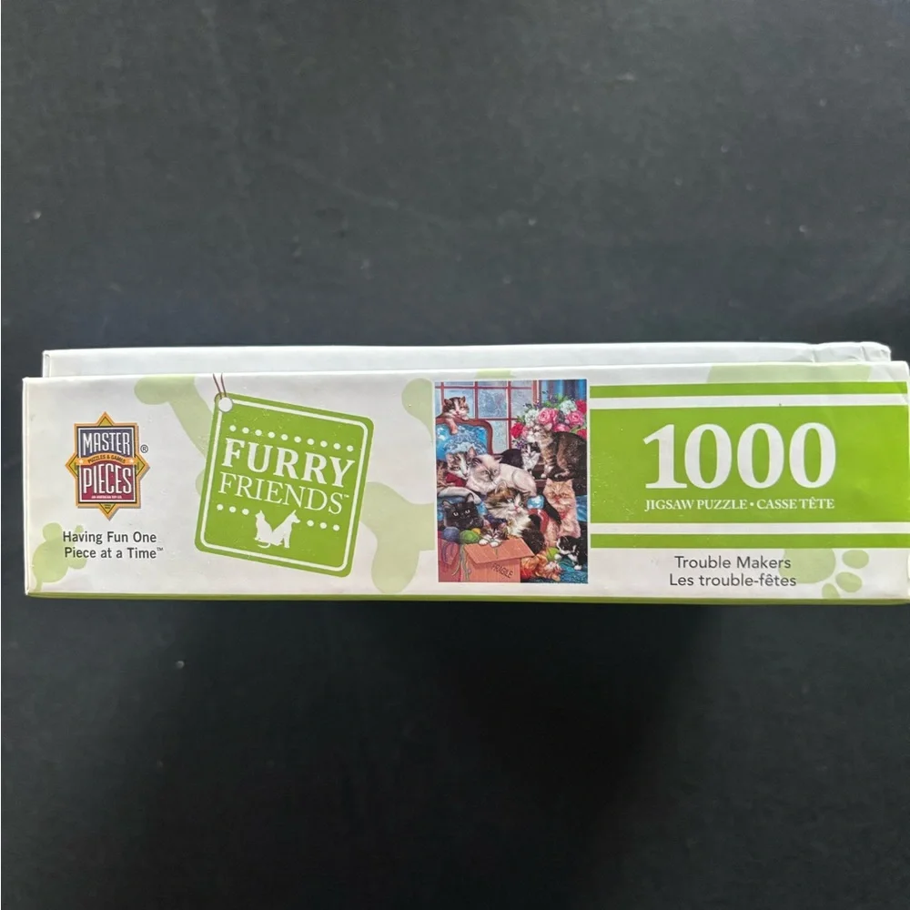 NWT Furry Friends Cat Jigsaw Puzzle - 1000 Pieces