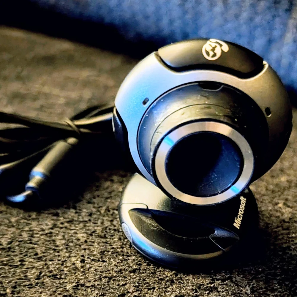 Microsoft Charcoal Gray Webcam