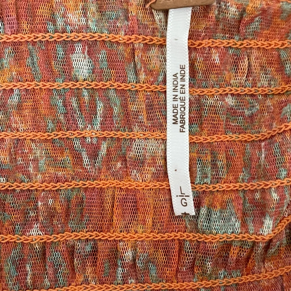 Free People charming orange