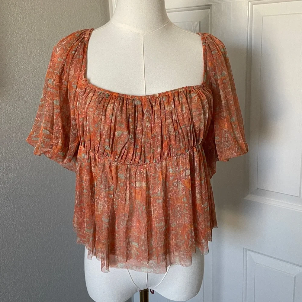 Free People charming orange