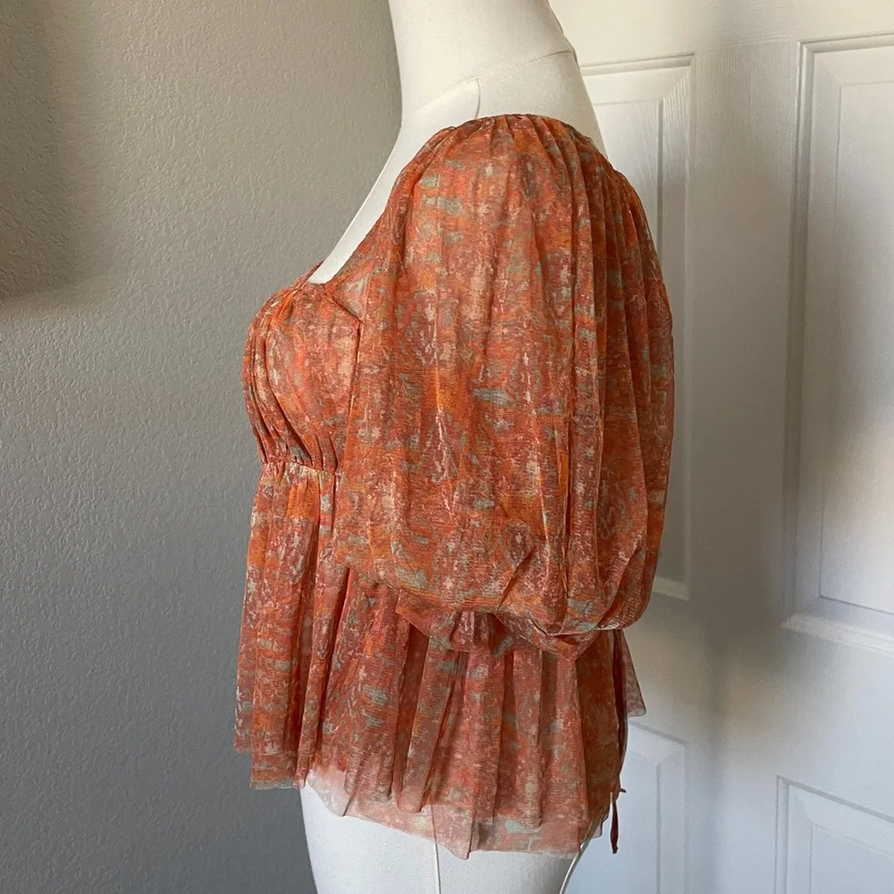 Free People charming orange