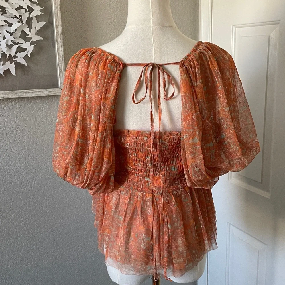 Free People charming orange