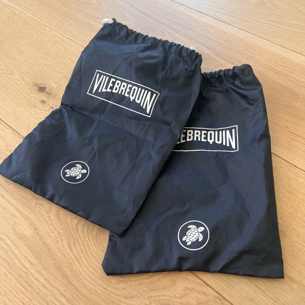 Vilebrequin Navy Drawstring Bags