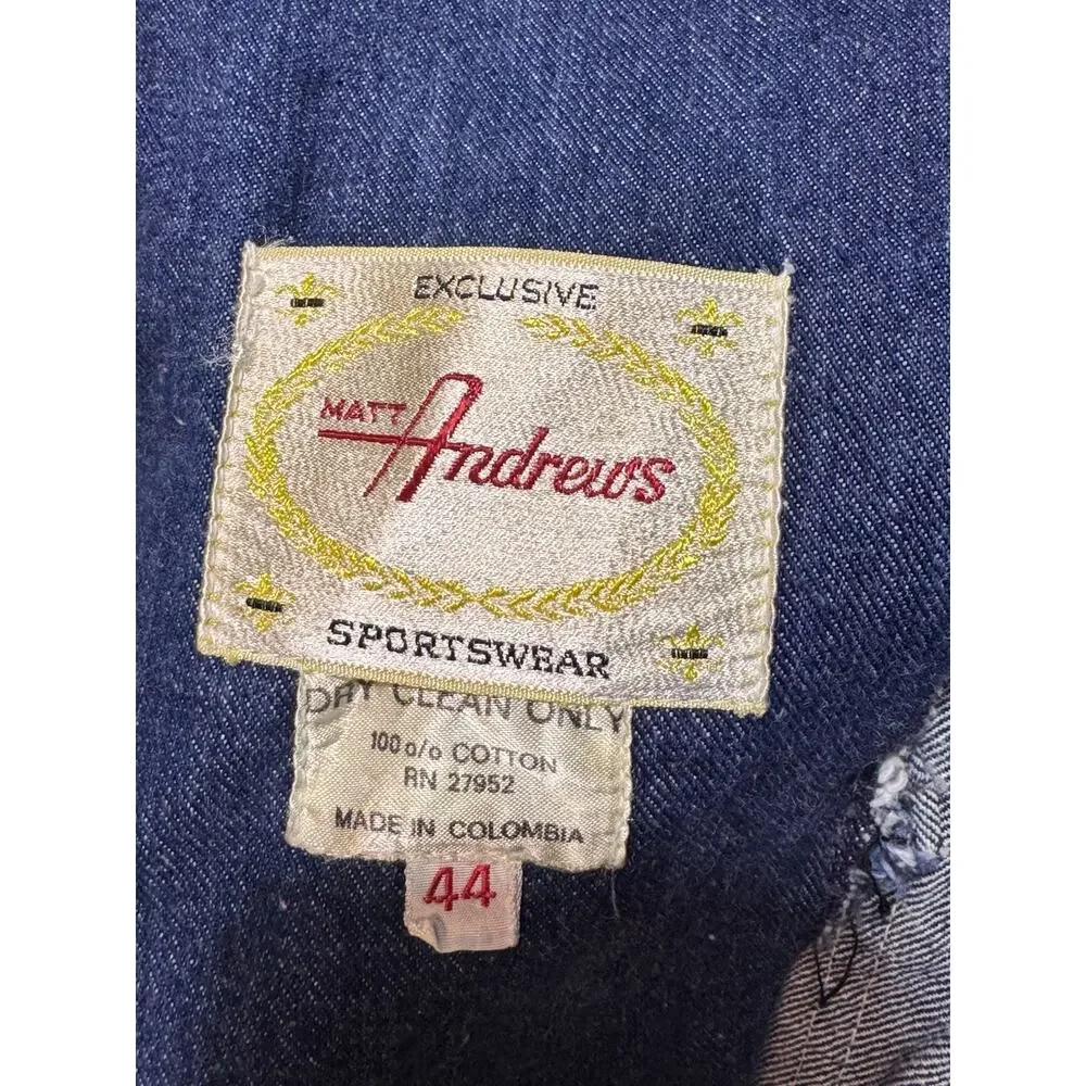 Matt Andrews vtg 80s