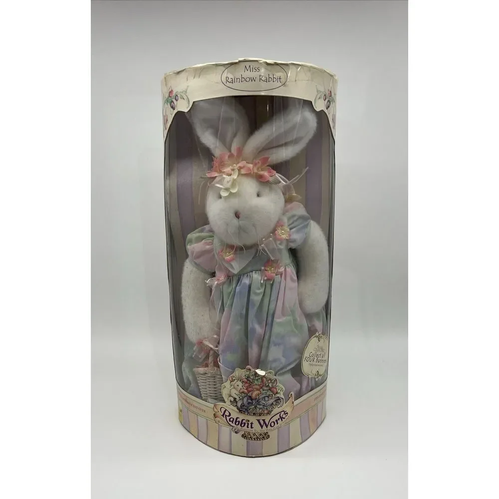 Rabbit Works Miss‎ Rainbow Rabbit new collectible Vintage