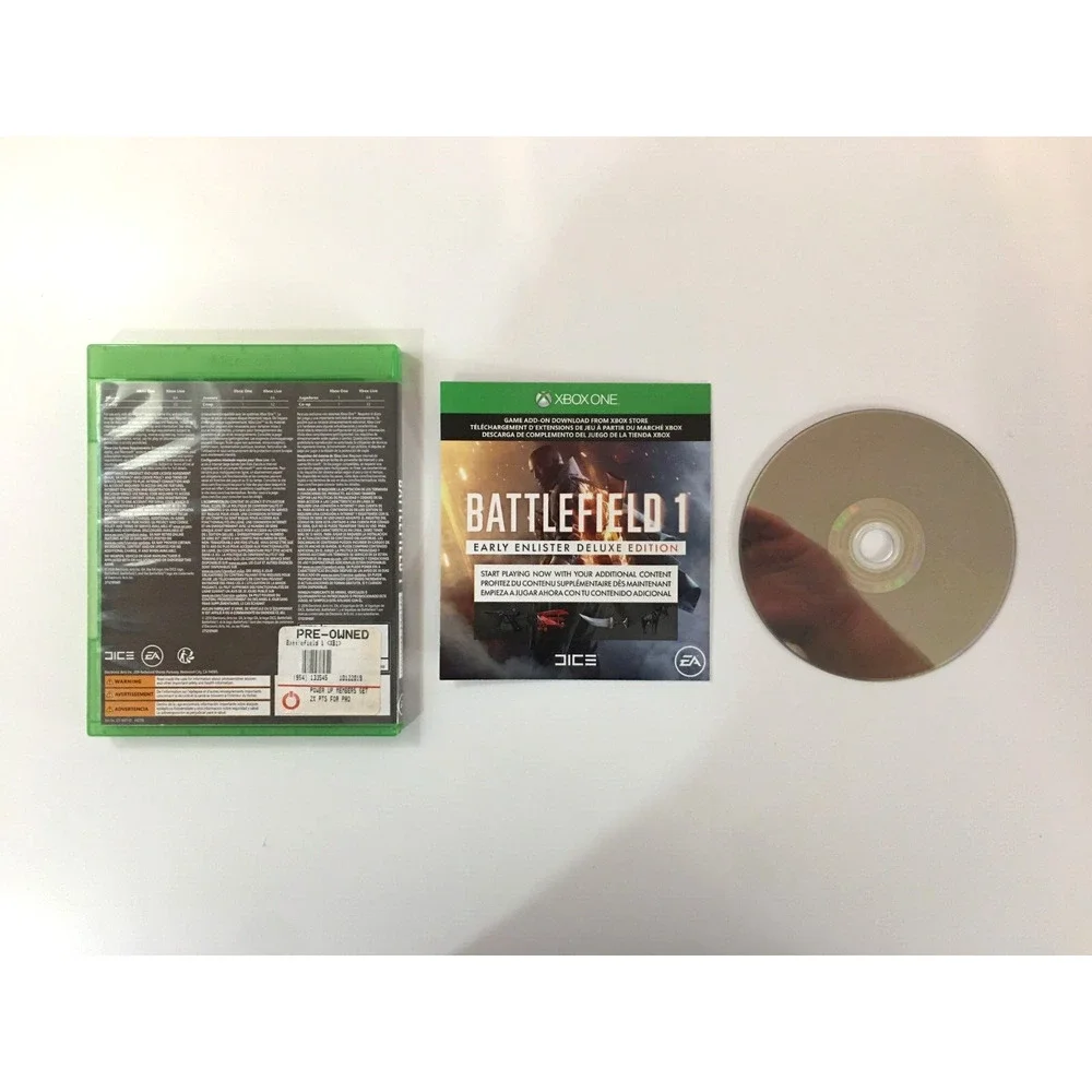 Battlefield 1 [Early Enlister Deluxe Edition] ( Microsoft Xbox One, 2016) EA CIB