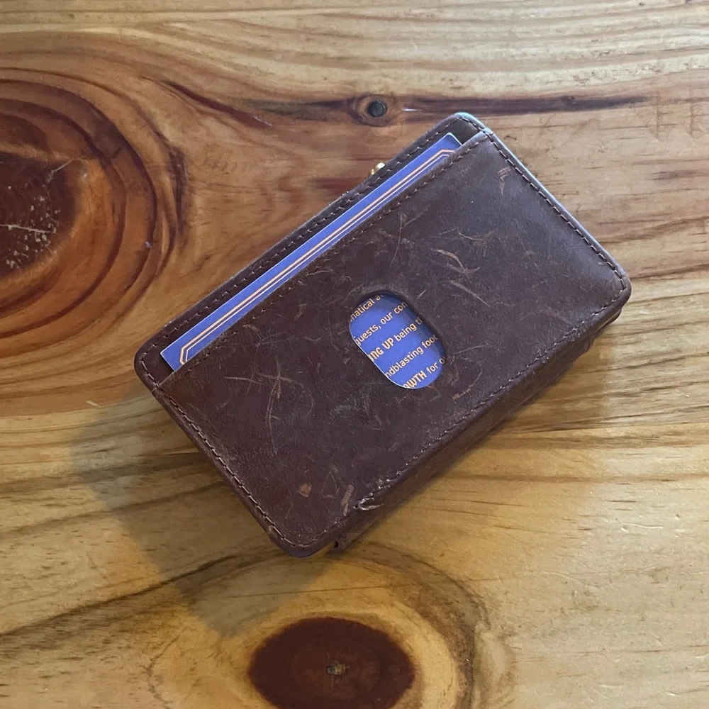N/A brown leather