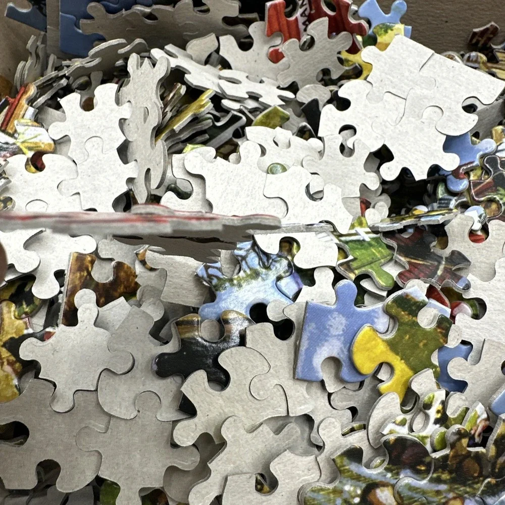 Karmin Puzzle, School Days by Bob Pettes, 1000 Pieces Used 2015