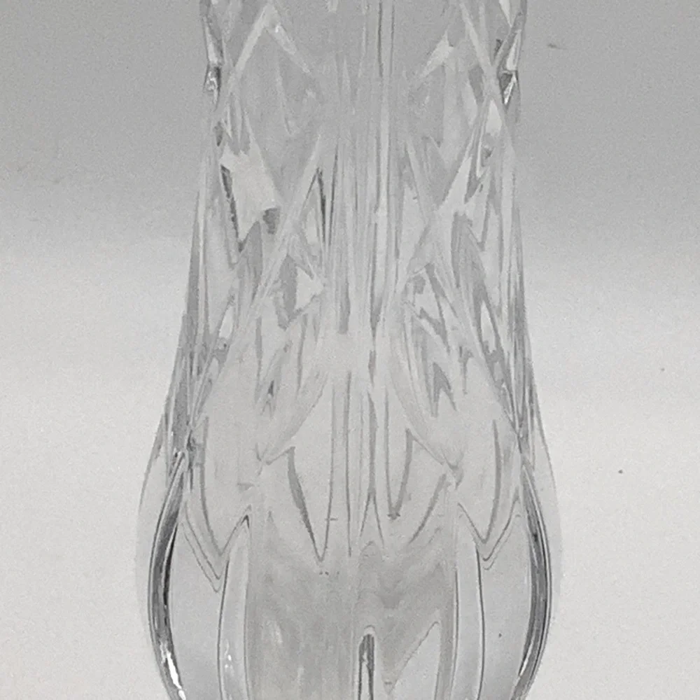 8” Footed Crystal Vase