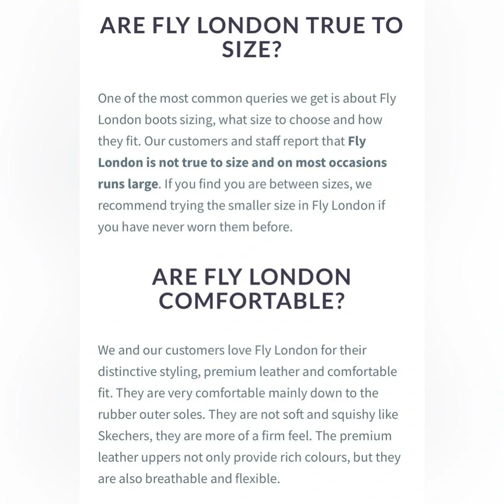 Fly London fly london