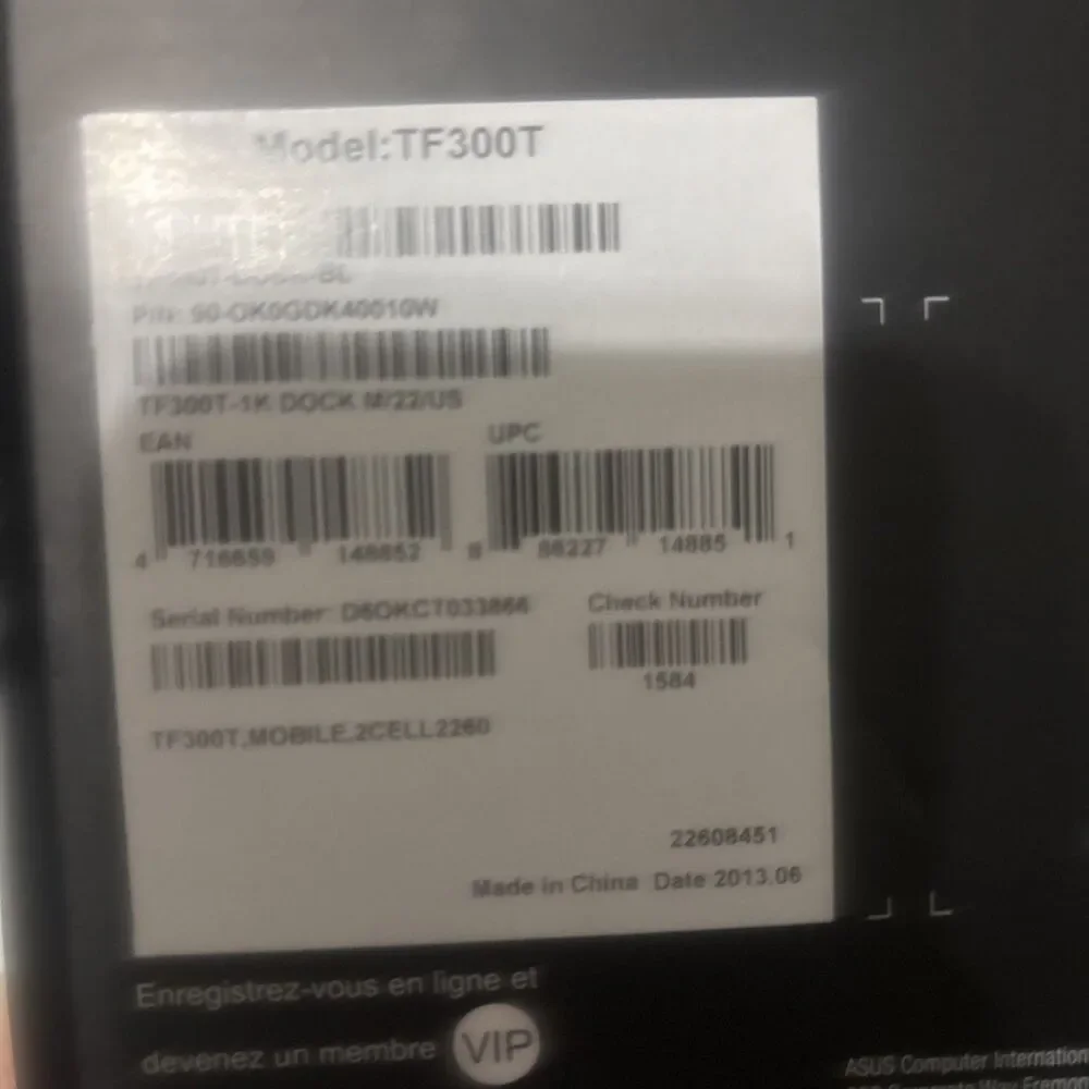 ASUS transformer pad