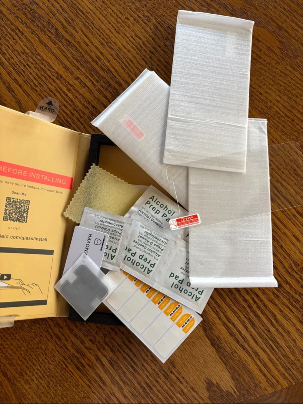 Mr Shield packaging everyday