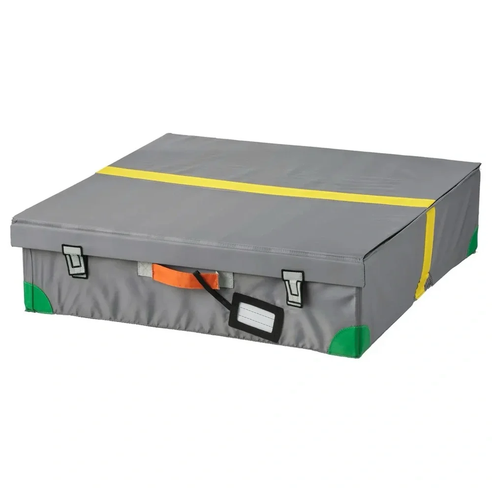 IKEA FLYTTBAR Under bed toy storage, grey