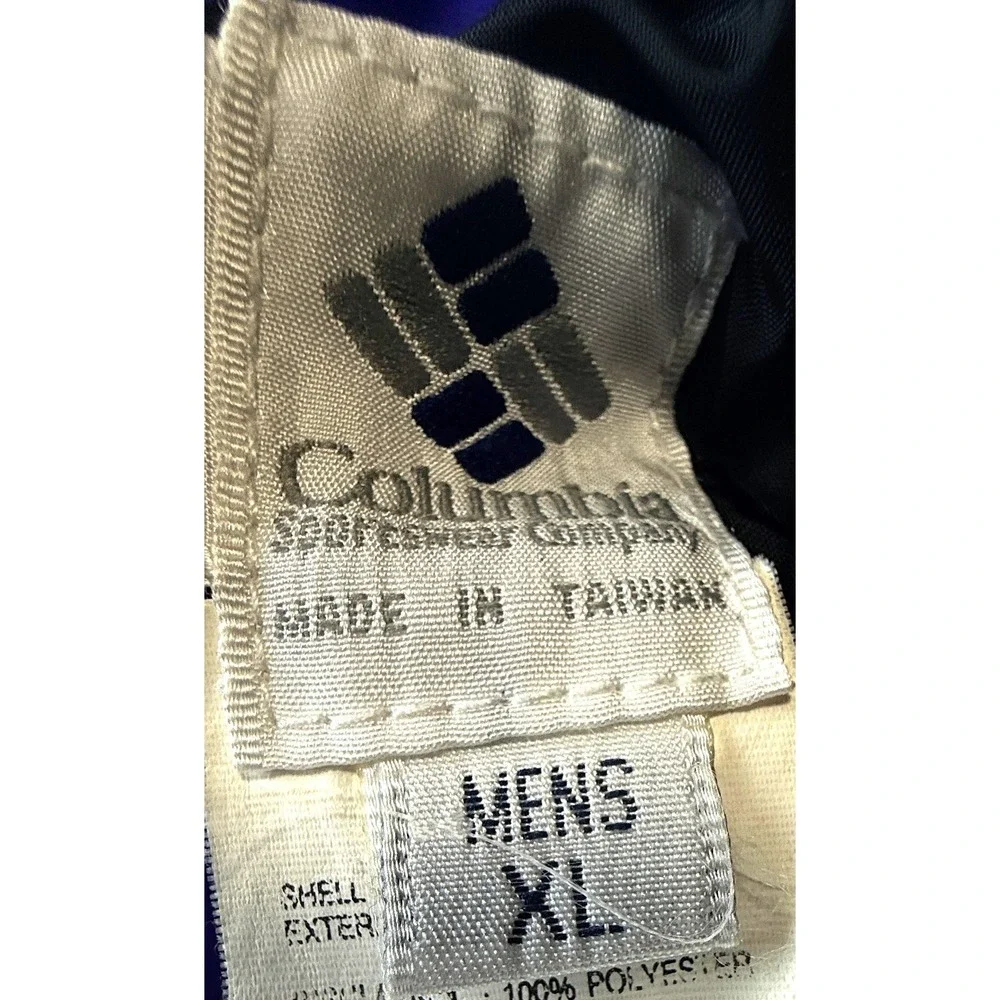 Columbia *****clothing measurements