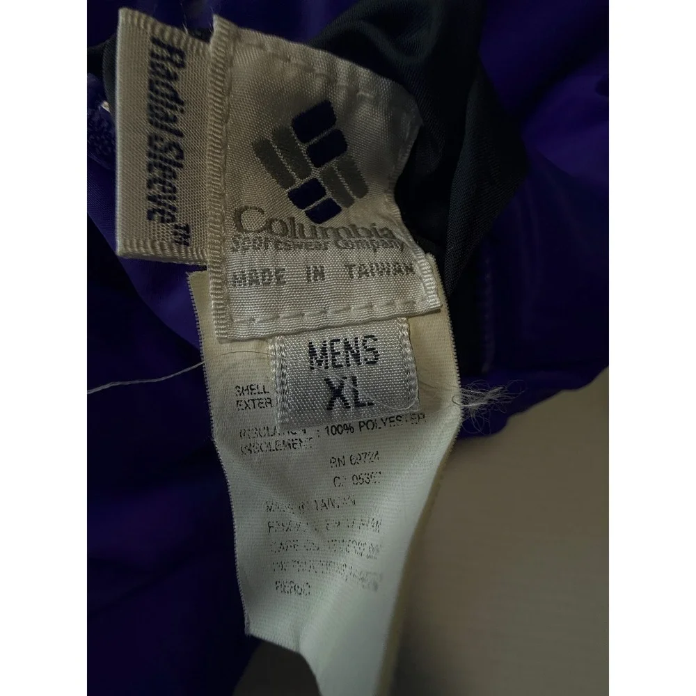 Columbia *****clothing measurements