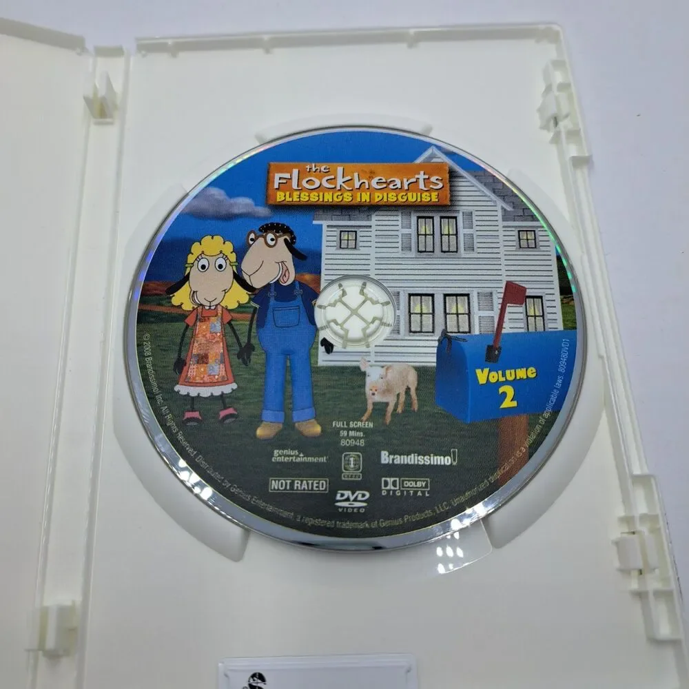 The Flockhearts Blessings in Disguise DVD Volume 2 Christian Cartoon