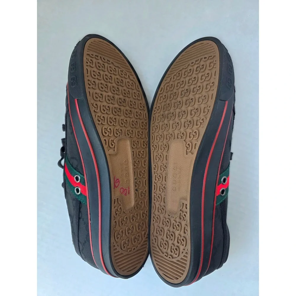 NEW Gucci Tennis 1977 Off the Grid Sneakers Sz 11.5 Sustainable Made in Italy