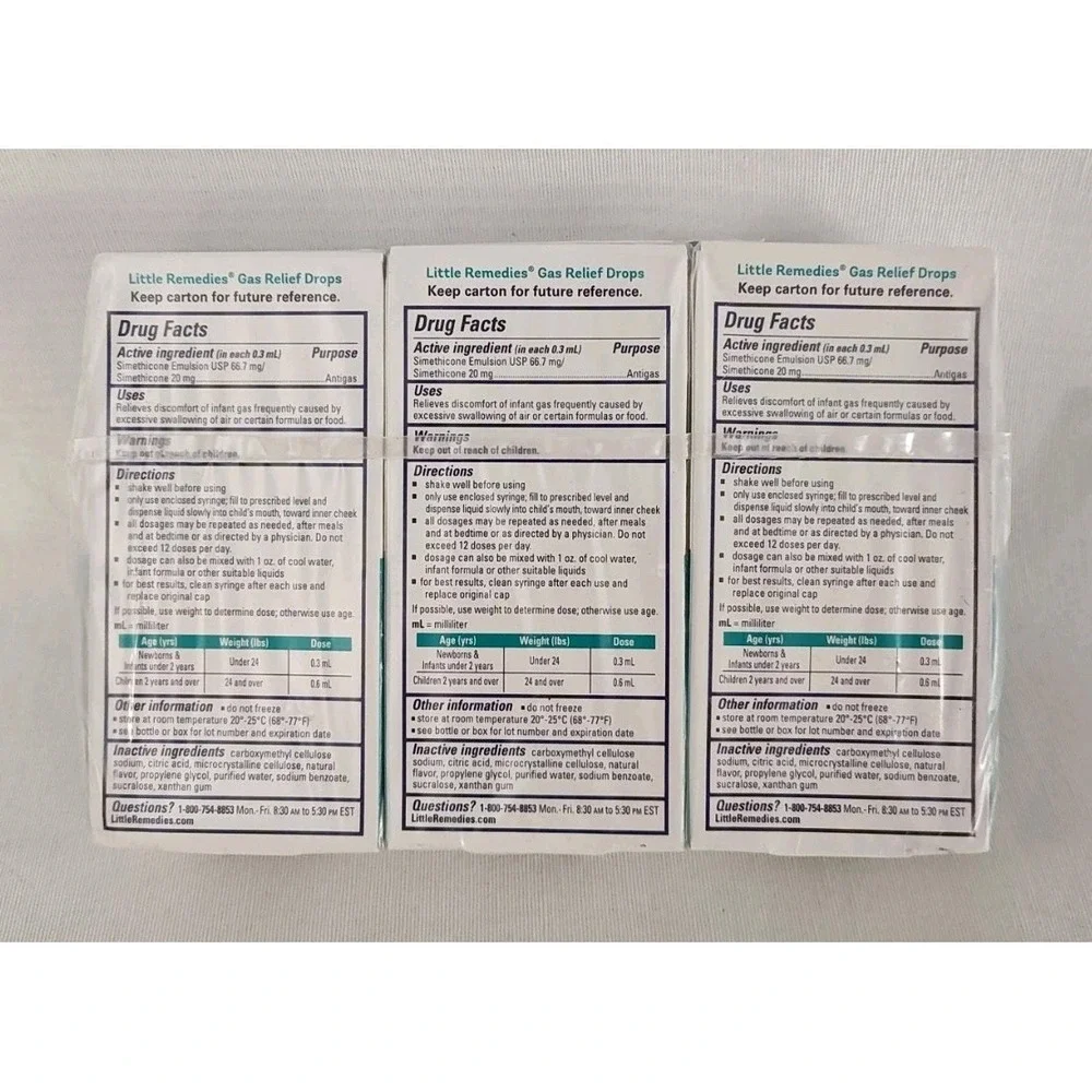 Little Remedies pack relief little