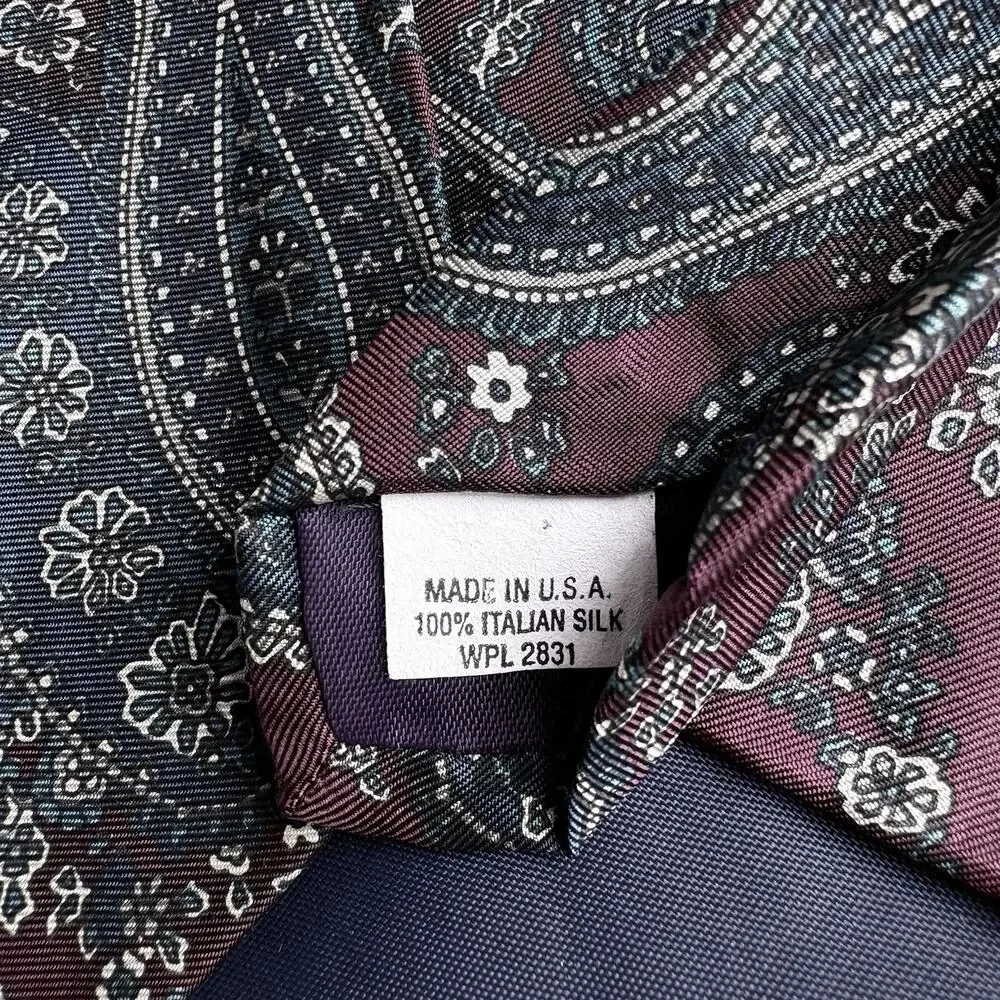 State Street Jordan Marsh vintage paisley