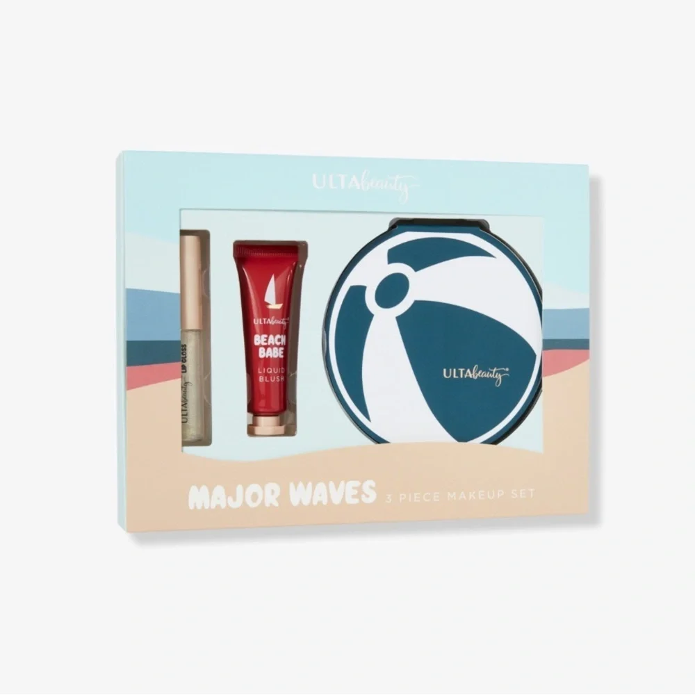 NEW Major Waves 3 Piece Makeup Set