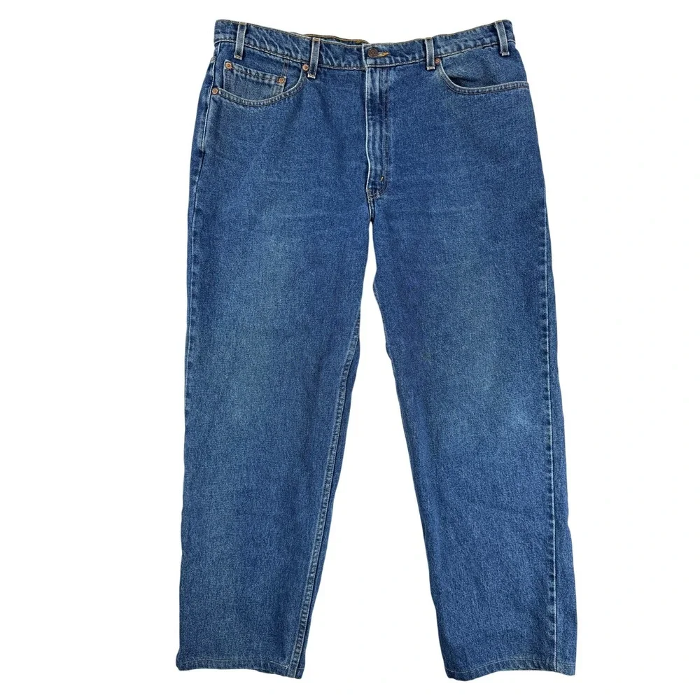 Vintage Levi's 550 Relaxed Fit Jeans Mens 40x30 90's Medium Wash Denim Y2K