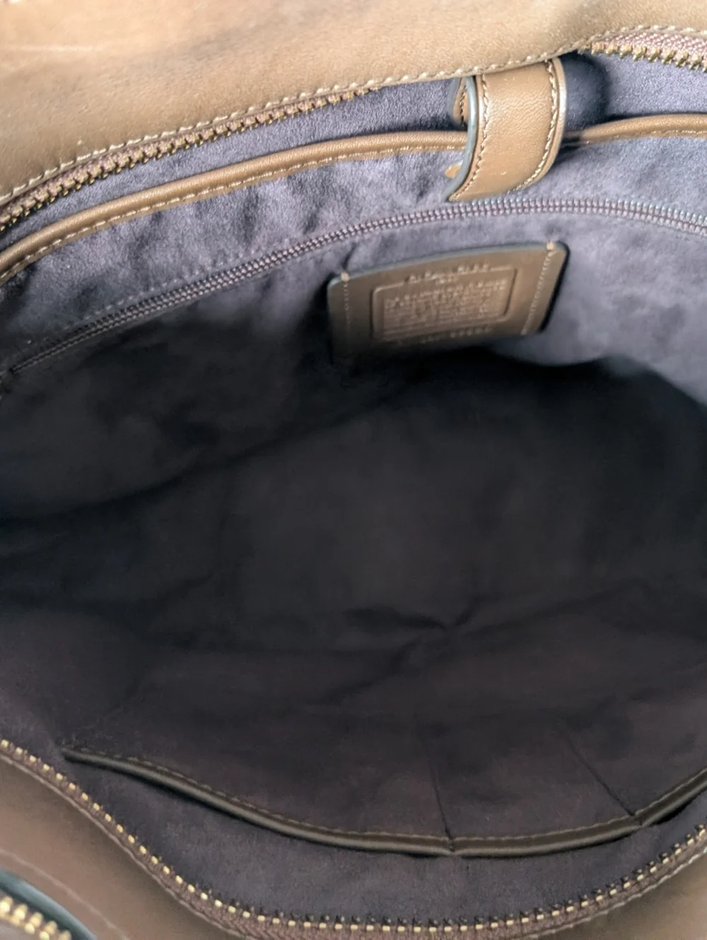 Coach men leather