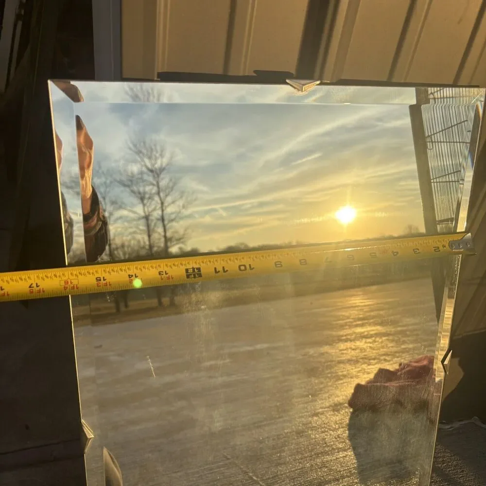 Mirror vtg frameless