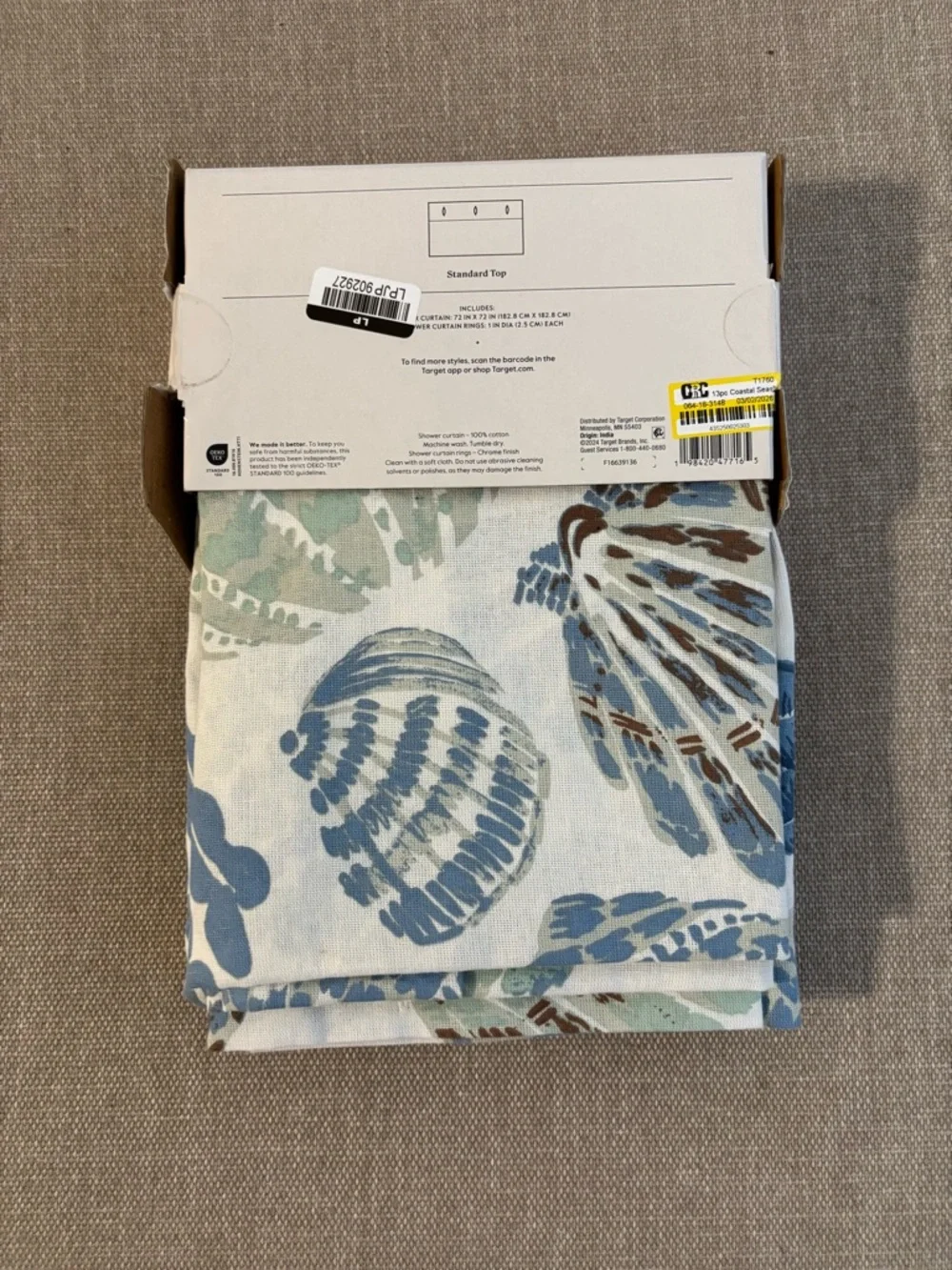 Threshold printed shower