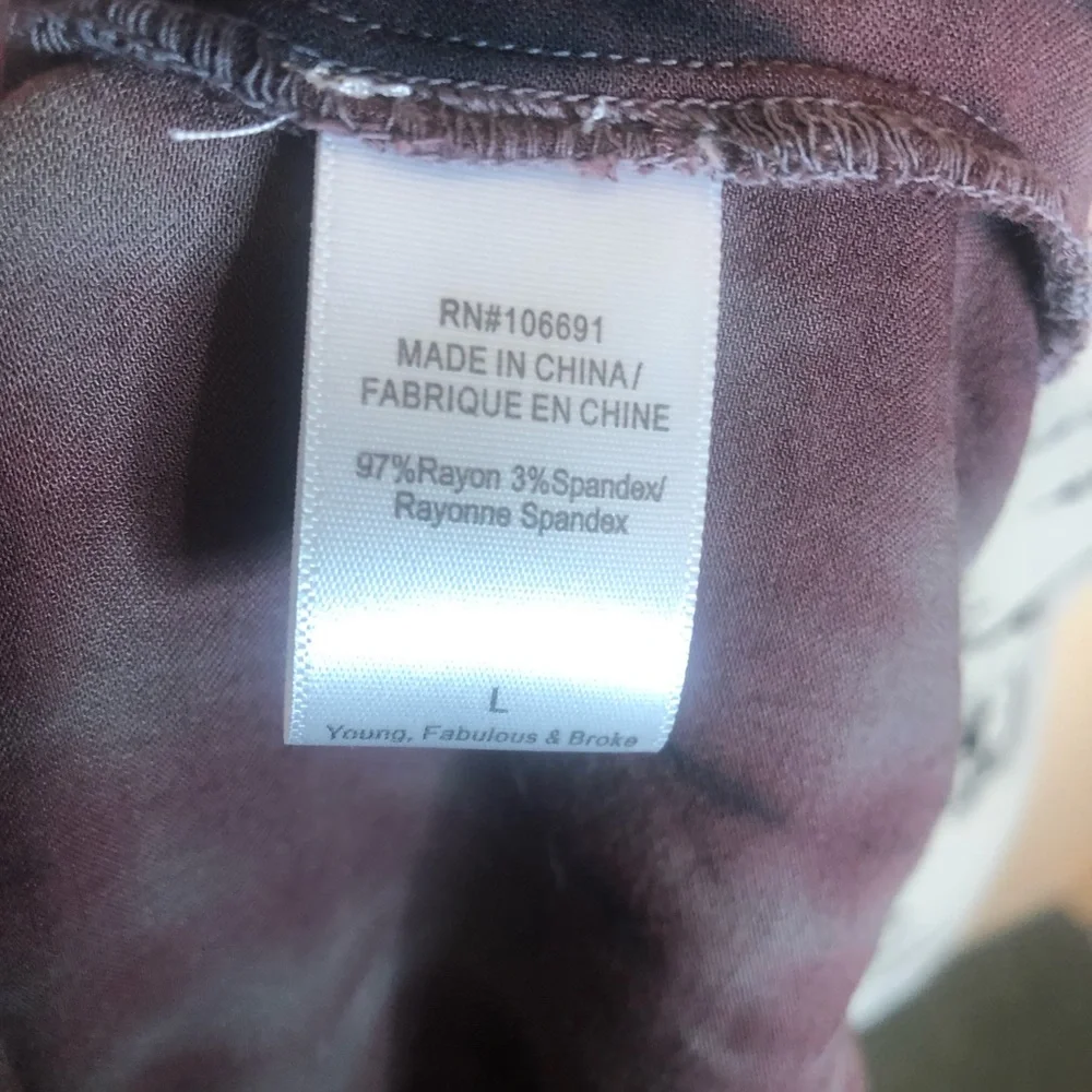 Young Fabulous & Broke purplish black