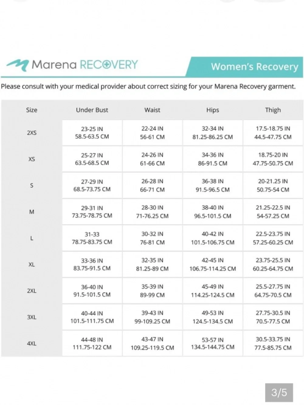 Marena Recovery like new