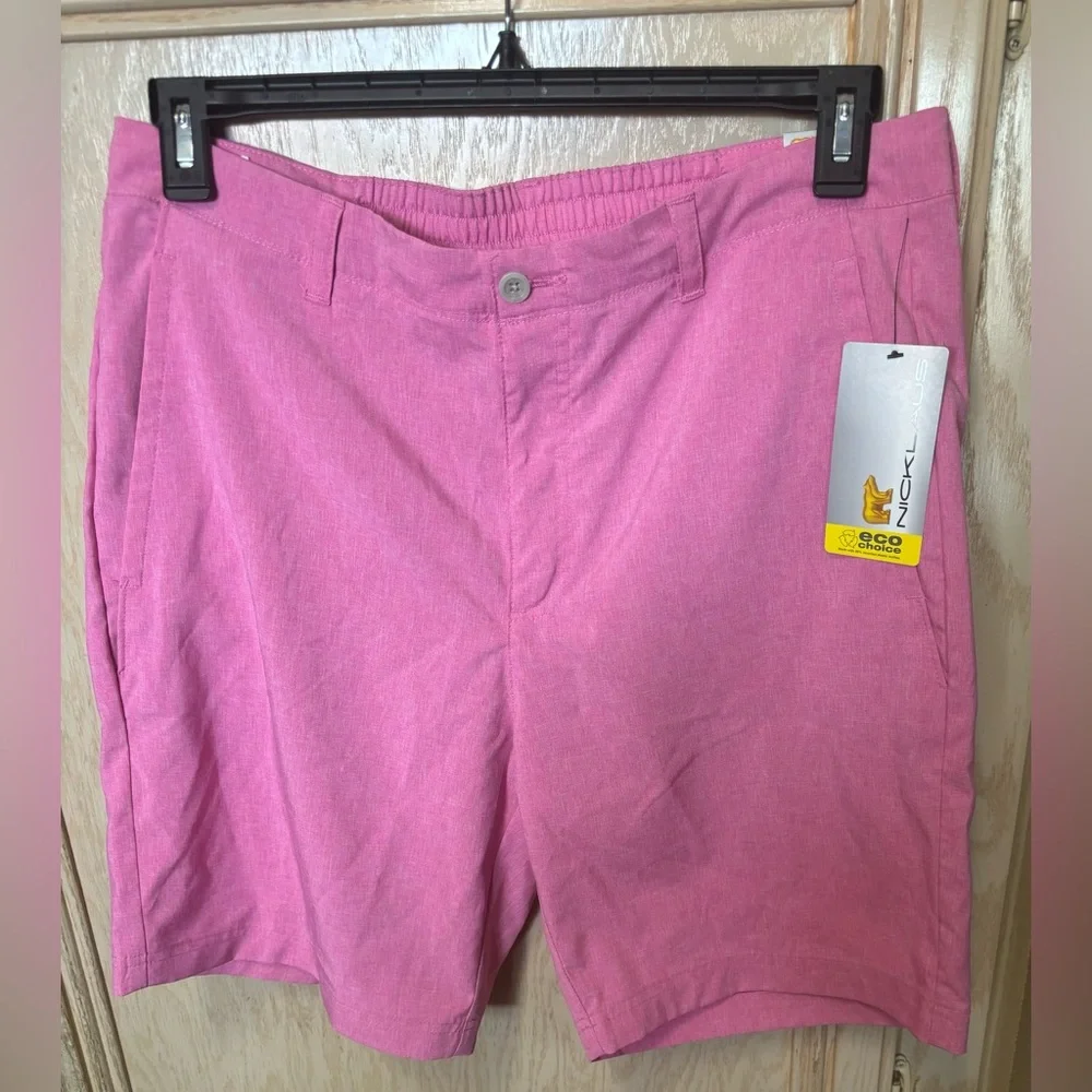 NEW Nicklaus Pink Golf Shorts‎