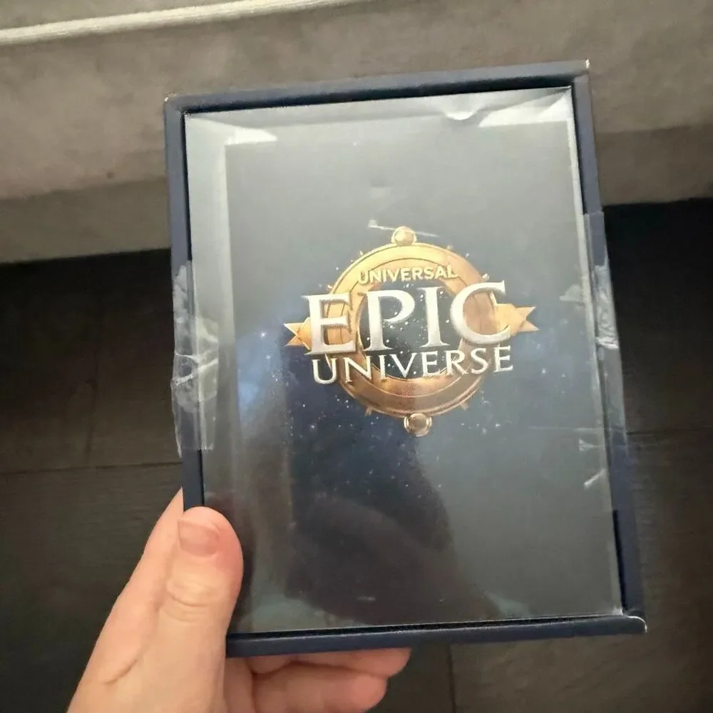 Universal Studios Epic Universe Greeting Card Set New
