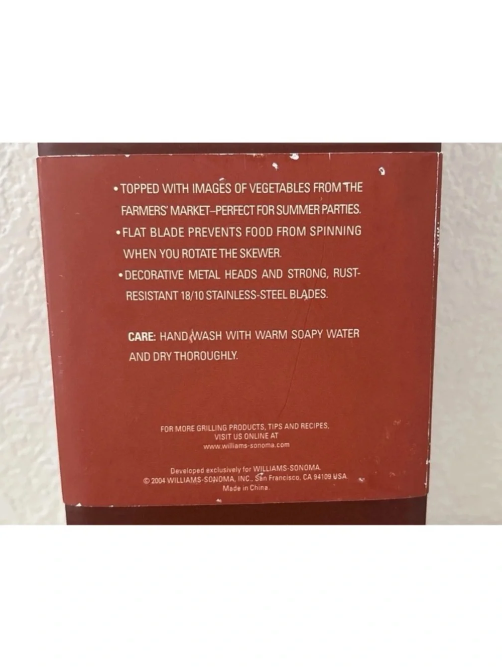 Williams Sonoma six set