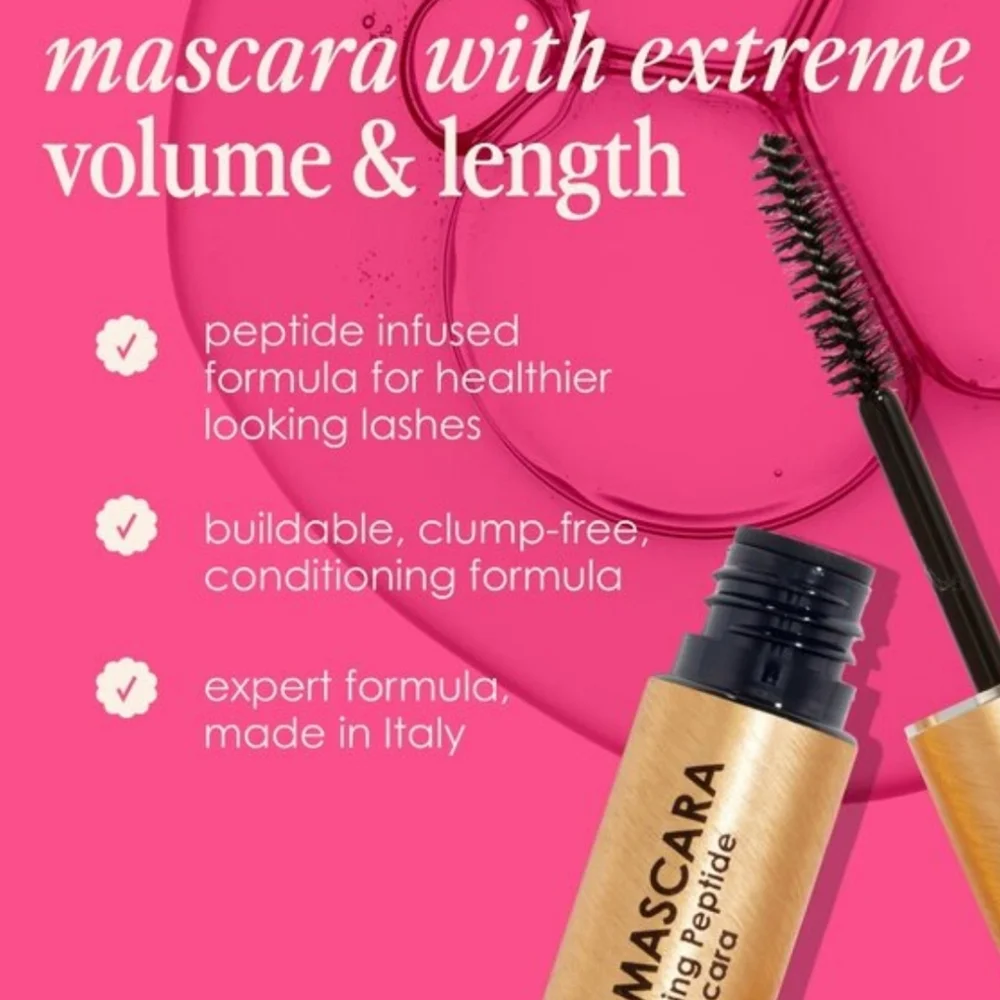 Grande MASCARA Conditioning Peptide Mascara Rich Black NWT