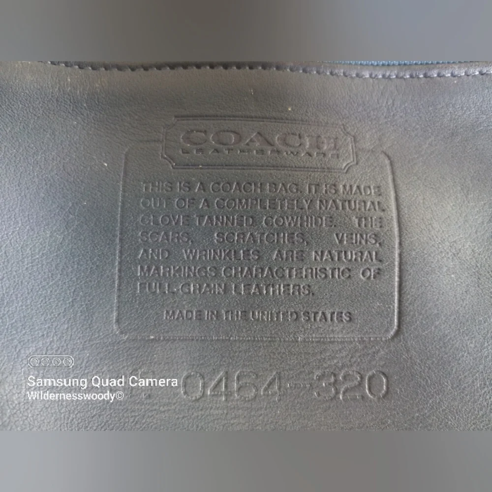 Coach crossbody 1994 numbers