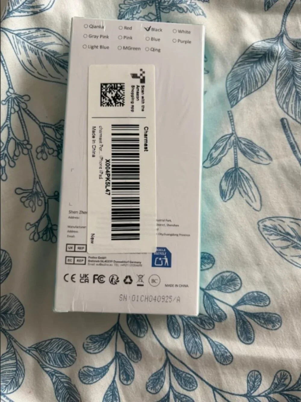 Charmast 10000mah portable