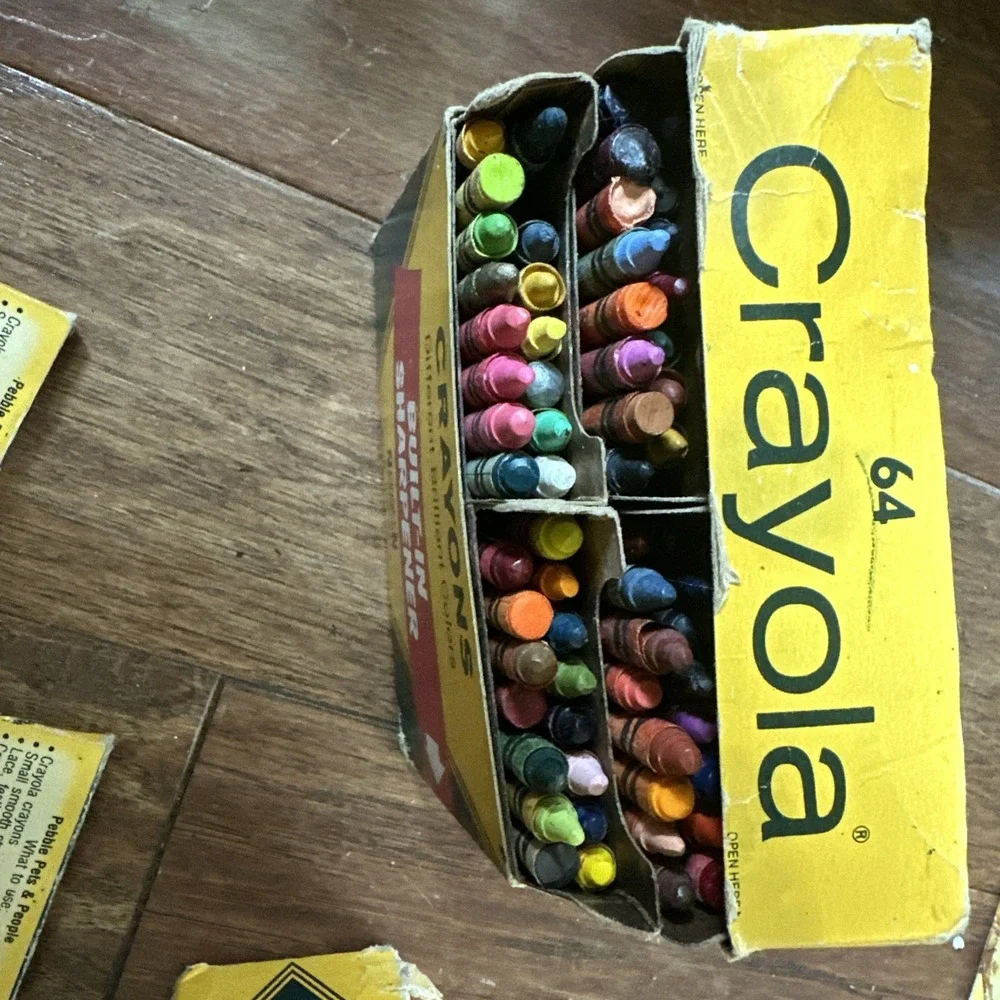 Crayola lot boxes