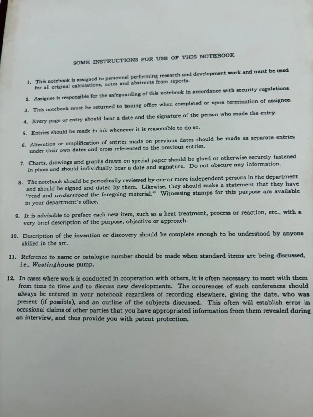 ORNL unused hardbound