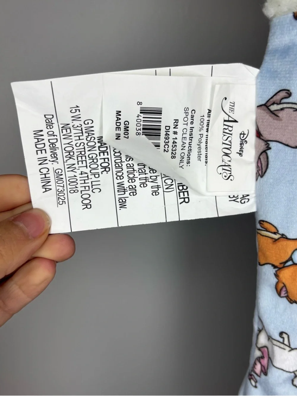 Disney The Aristocats Pet Crinkle Play Sack