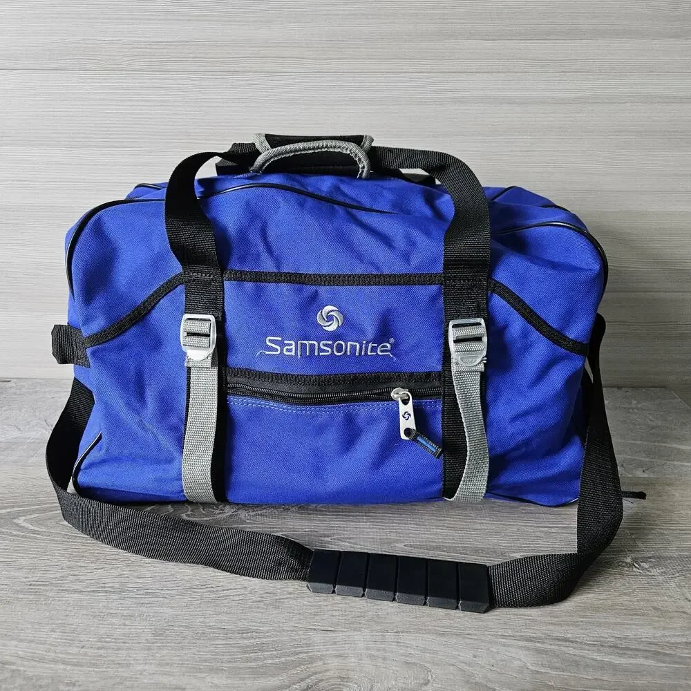 Samsonite blue carry