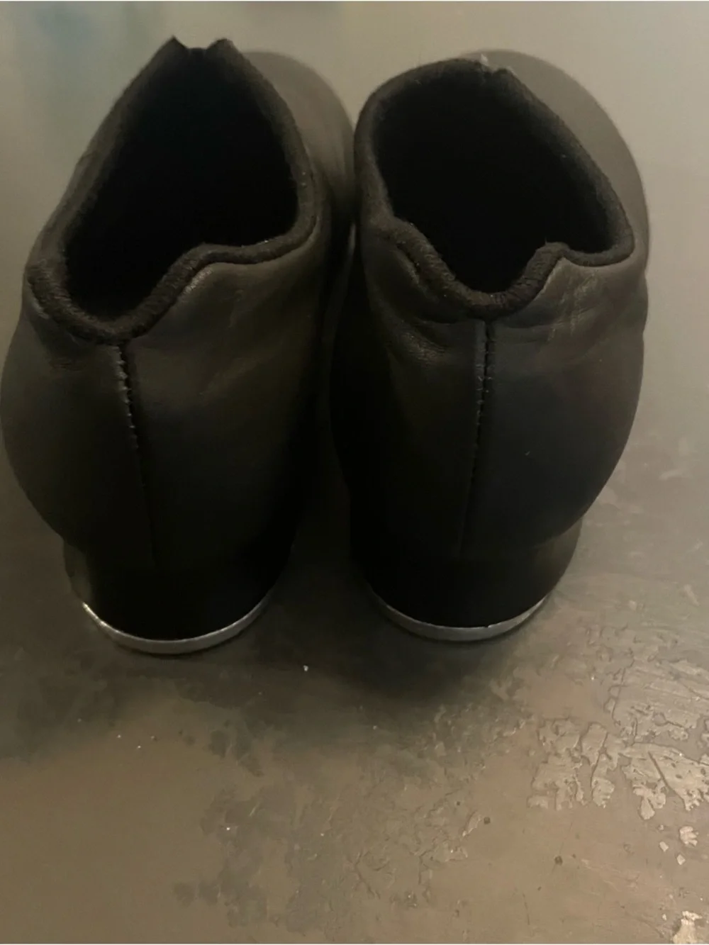 Bloch Ladies Tap Flex Slip On Leather Tap Shoes in Black 4.5 ballet dance jazz
