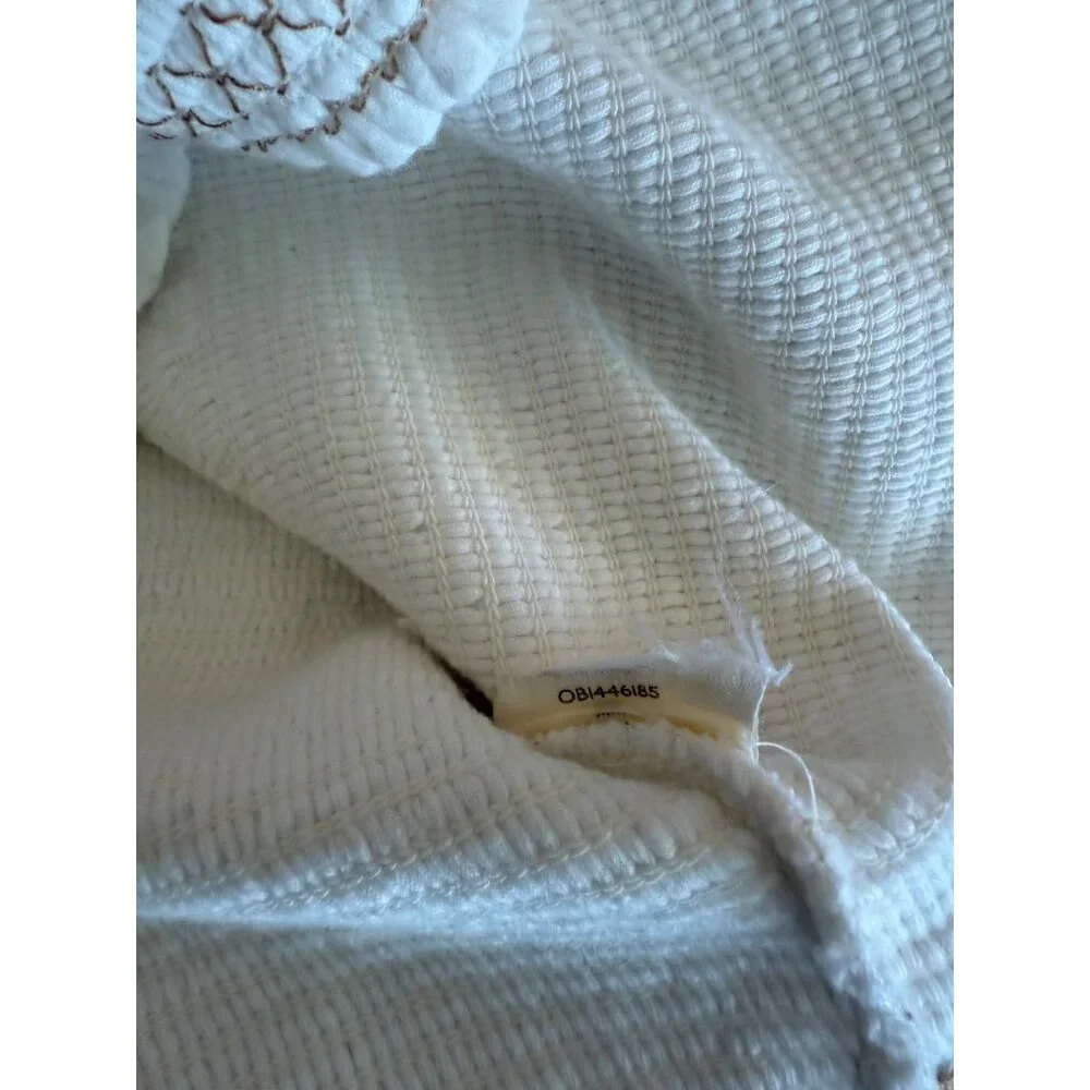 Anthropologie lightweight white