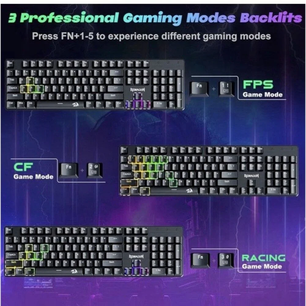 Redragon mechanical gaming