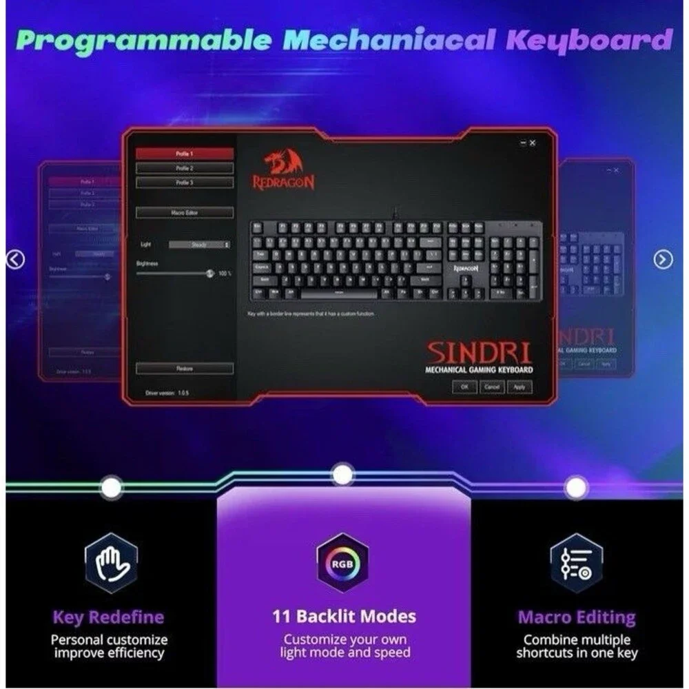 Redragon mechanical gaming