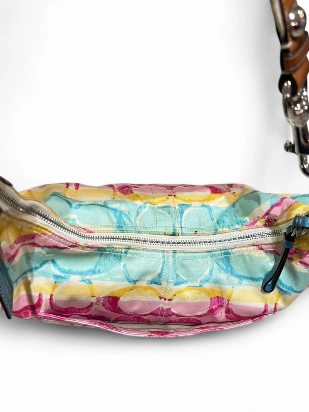 Coach multicolor scribble