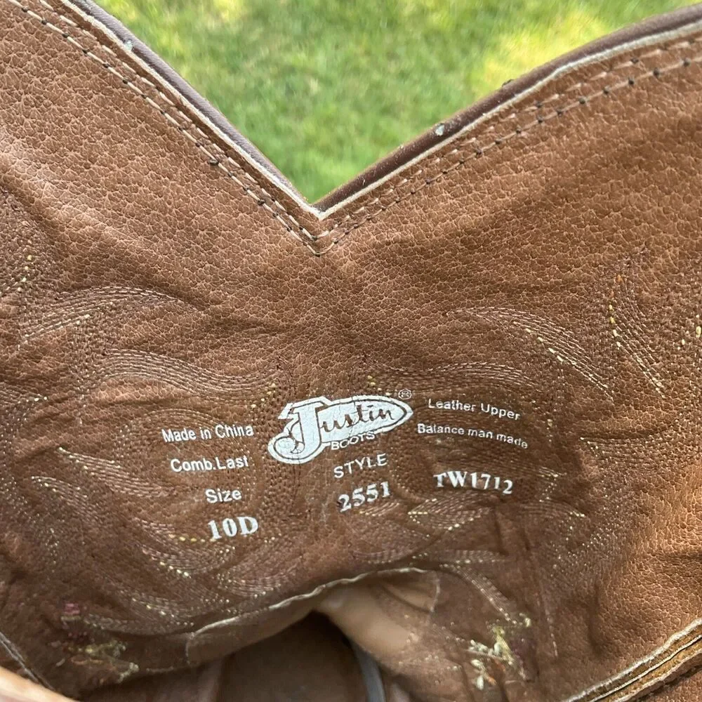 Justin Boots justin 2551