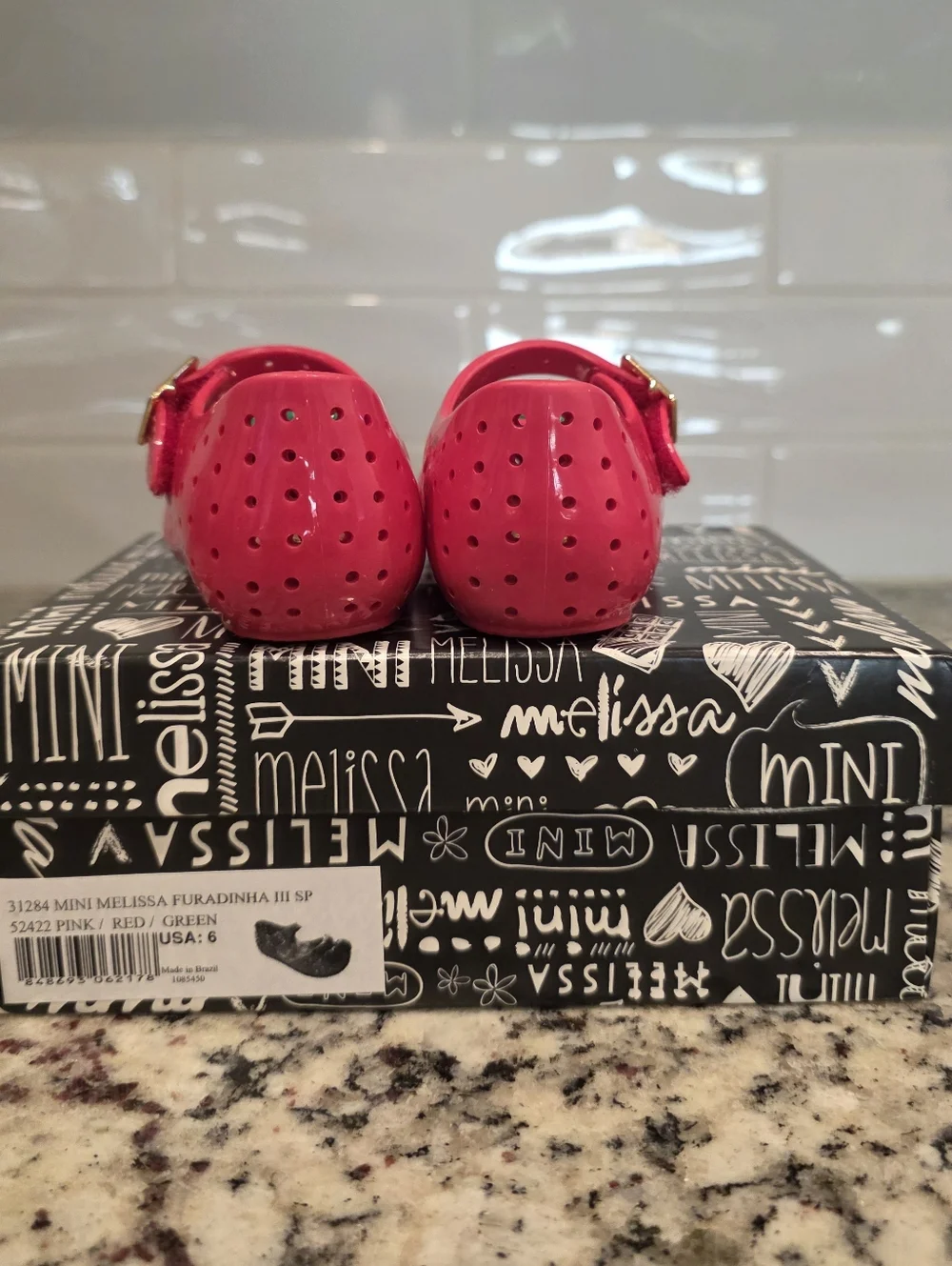 Mini Melissa flexible red