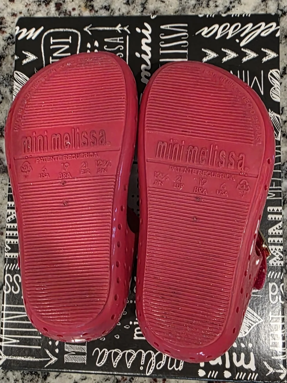 Mini Melissa flexible red