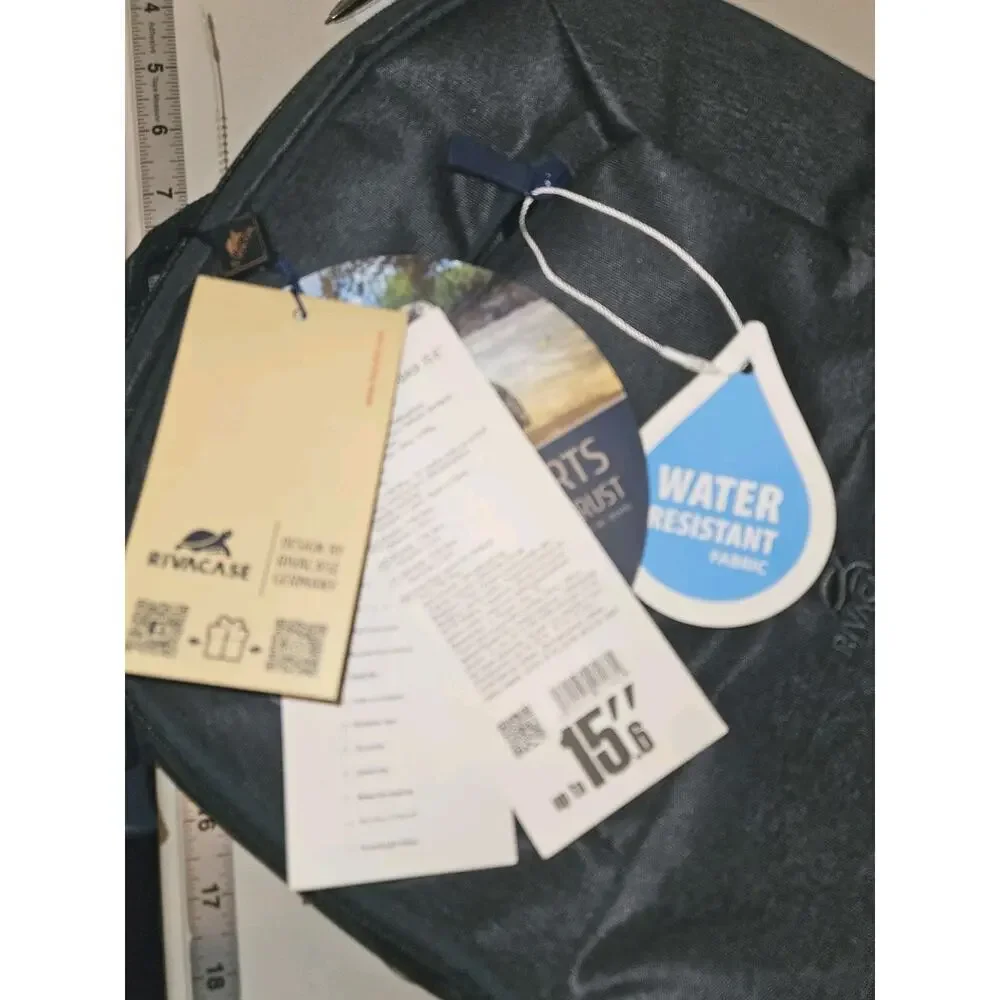 NWT! RIVACASE Suzuka 7760 Backpack With 15.6